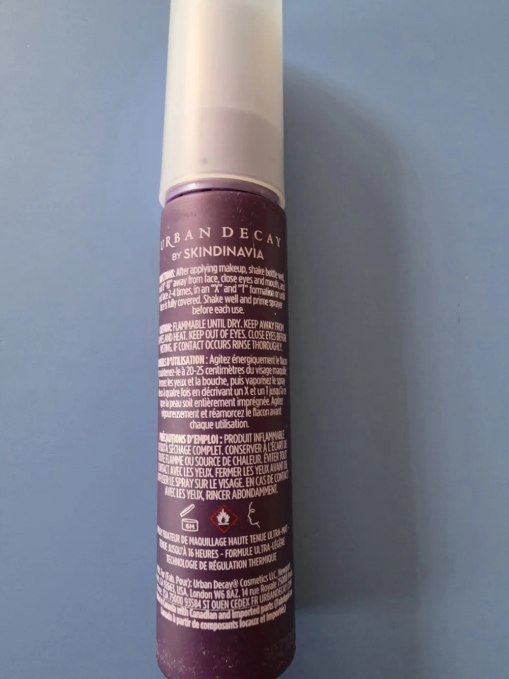 Urban Decay All Nighter Ultra Matte Oil Absorbing Makeup Setting Spray 1oz